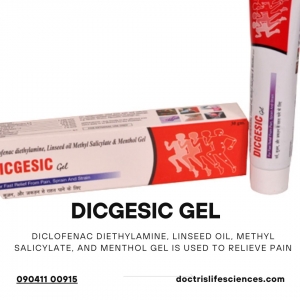 Relieve Pain and Embrace Wellness with Doctris Life Sciences' Diclofenac Diethylamine Gel